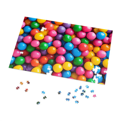 Colorful Gumballs  Jigsaw Puzzle (30, 110, 252, 500,1000-Piece)