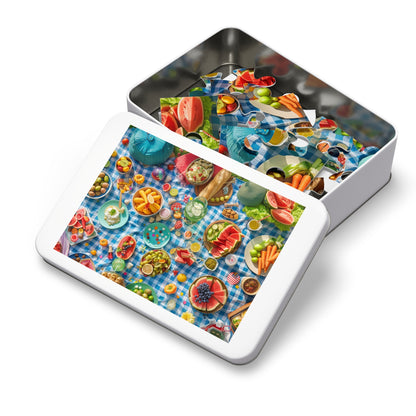 Summer Picnic  Jigsaw Puzzle (30, 110, 252, 500,1000-Piece)