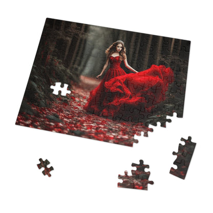 The Red Princess Jigsaw Puzzle (30, 110, 252, 500,1000-Piece)