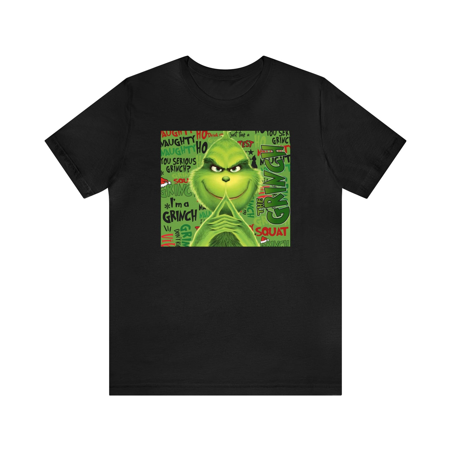 Mr Grinch  Unisex Jersey Short Sleeve Tee