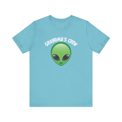 Grandma's Crew Alien  T-Shirt | Unisex Jersey Tee