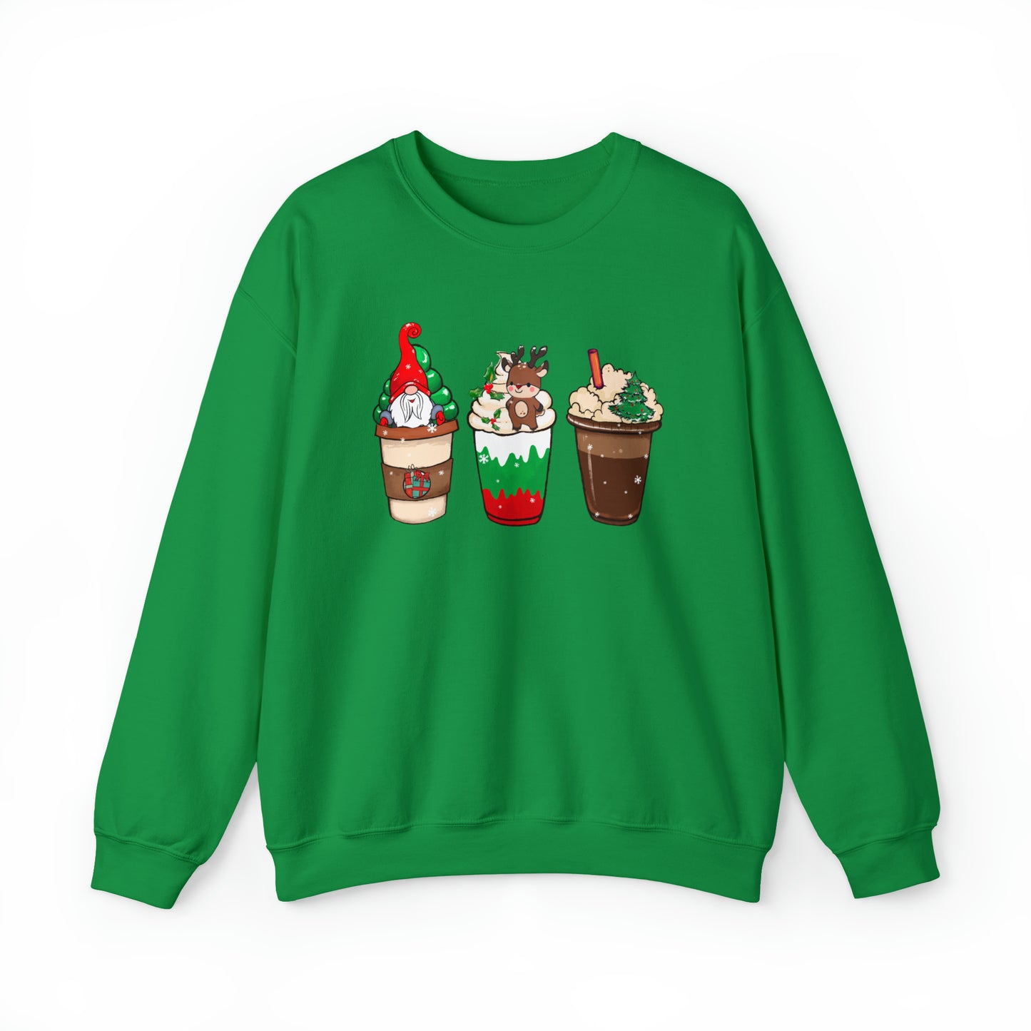 Christmas Coffee Sweatshirt Christmas Sweatshirt Coffee Lover Shirt Coffee Lover Christmas Gift Crewneck Sweatshirt