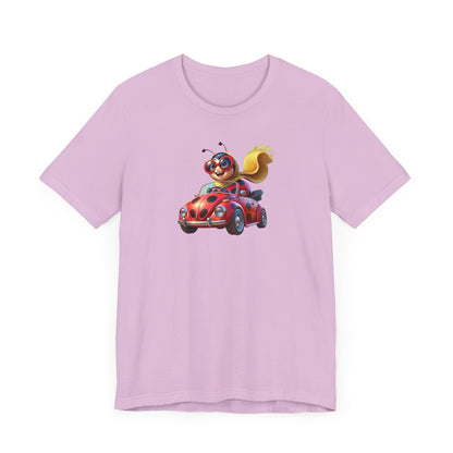 The Ladybug Goes Rogue!   Unisex Tee - Perfect for Kids and Animal Lovers