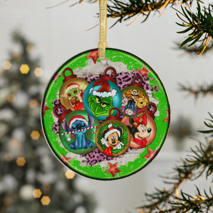 Grinch and Friends  Acrylic Ornaments