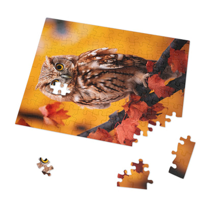 Autumn Owl Jigsaw Puzzle (30, 110, 252, 500,1000-Piece)