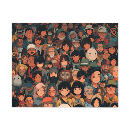 Anime Citizens  Jigsaw Puzzle (30, 110, 252, 500,1000-Piece)