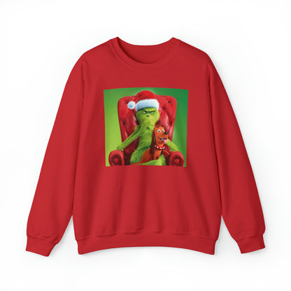 Grinch and Max  Unisex Heavy Blend™ Crewneck Sweatshirt