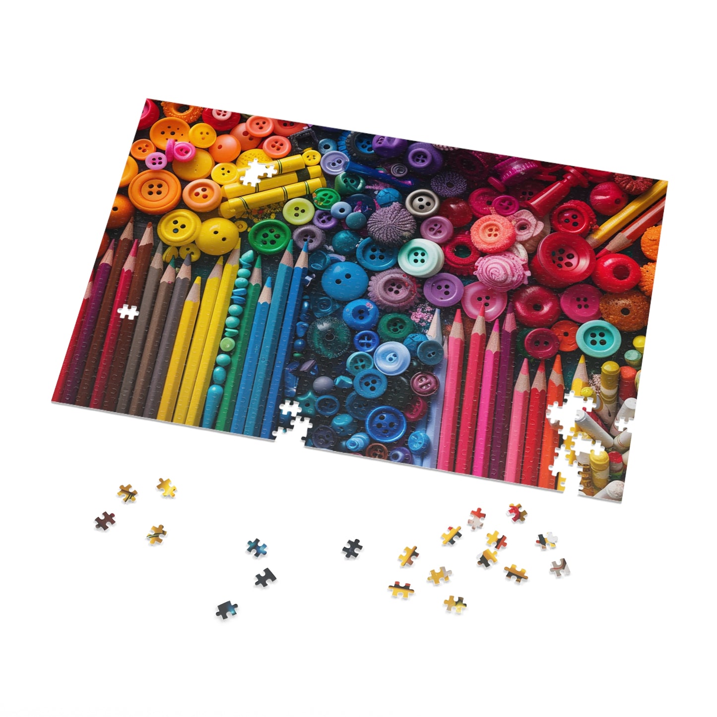 Colors! Jigsaw Puzzle (30, 110, 252, 500,1000-Piece)