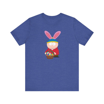 Easter Bunny Cartman   Unisex Jersey Short Sleeve Tee