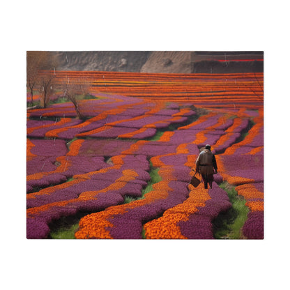 Saffron Fields  Jigsaw Puzzle (30, 110, 252, 500,1000-Piece)