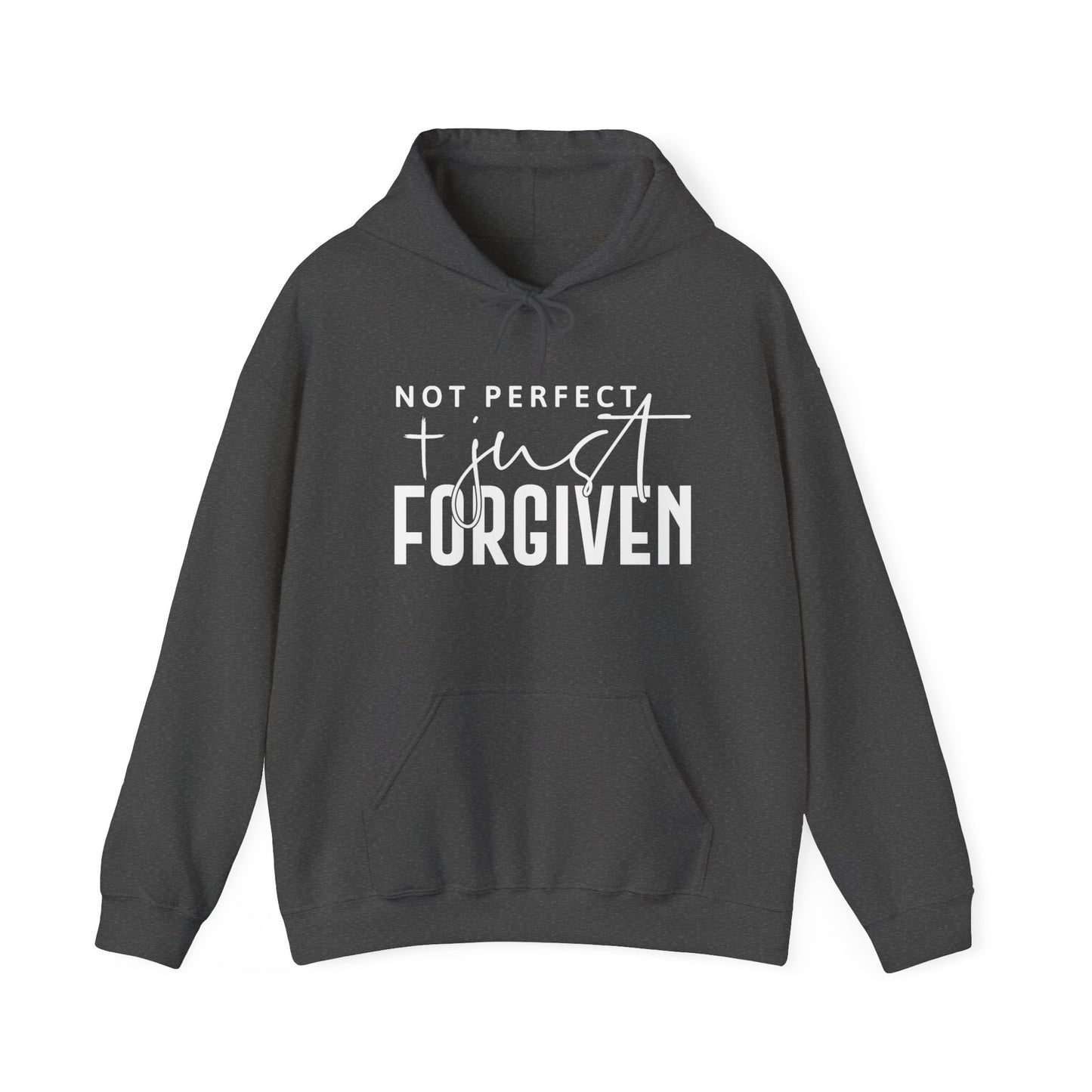 Not Perfect Just Forgiven   Unisex Heavy Blend™ Hooded Sweatshirt