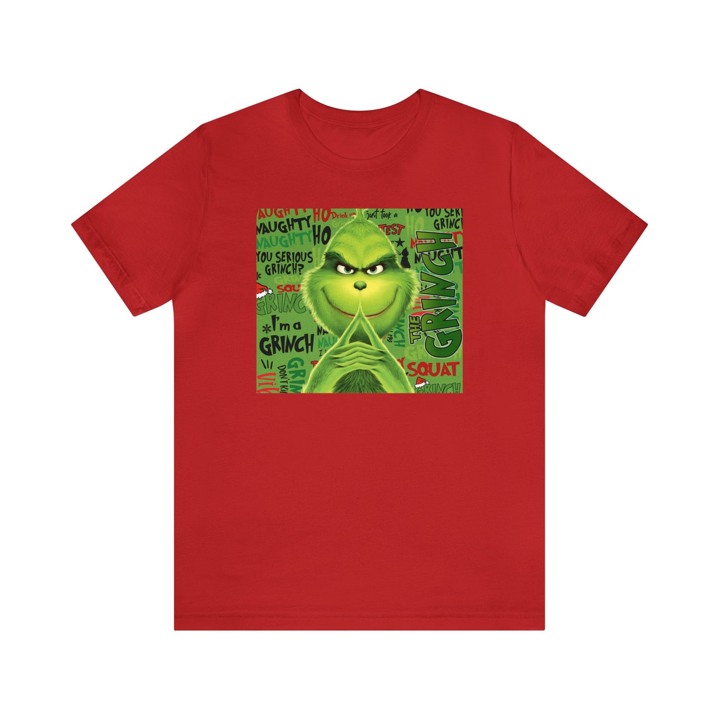 Mr Grinch  Unisex Jersey Short Sleeve Tee