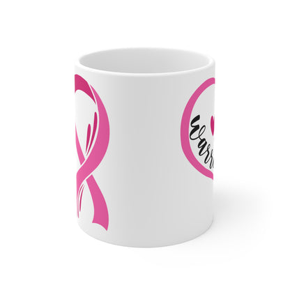 Breast Cancer Awareness Warrior Ceramic Mugs (11oz\15oz\20oz)