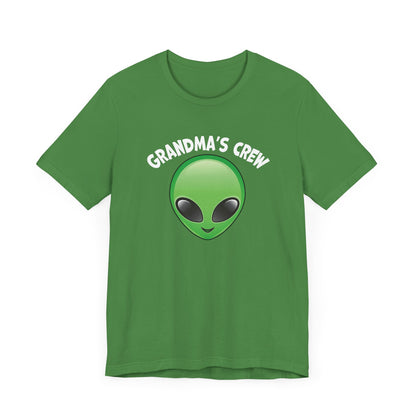 Grandma's Crew Alien  T-Shirt | Unisex Jersey Tee