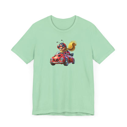 The Ladybug Goes Rogue!   Unisex Tee - Perfect for Kids and Animal Lovers