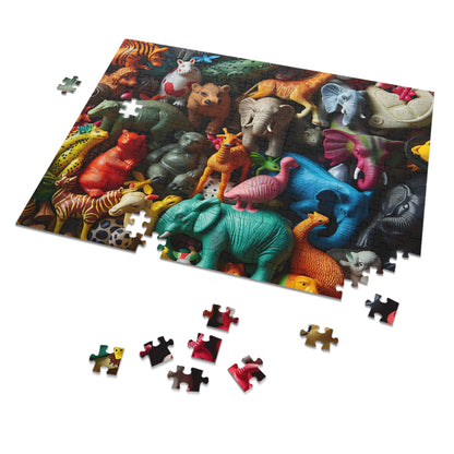 Toy Animals Jigsaw Puzzle (30, 110, 252, 500,1000-Piece)