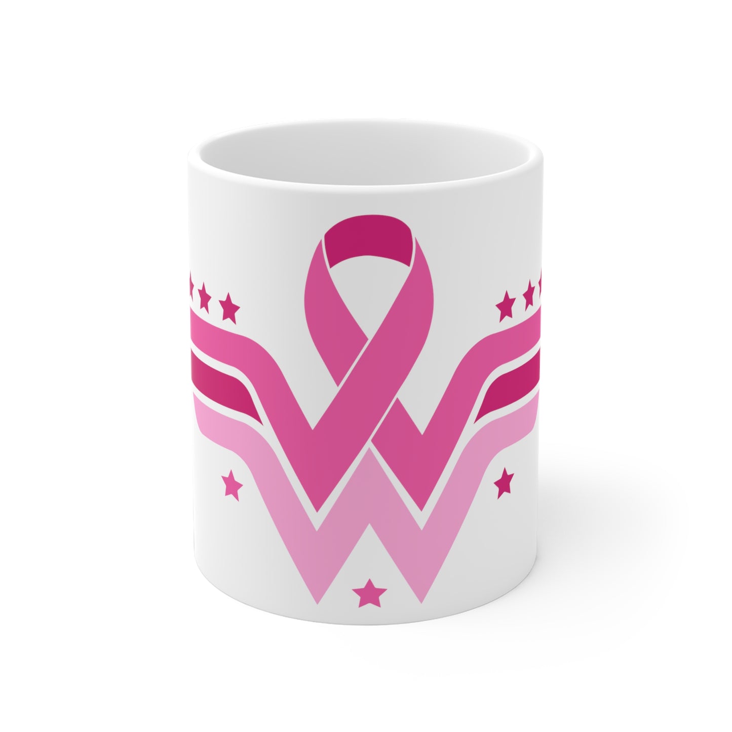 Breast Cancer Awareness Motivational Ceramic Mugs (11oz\15oz\20oz)