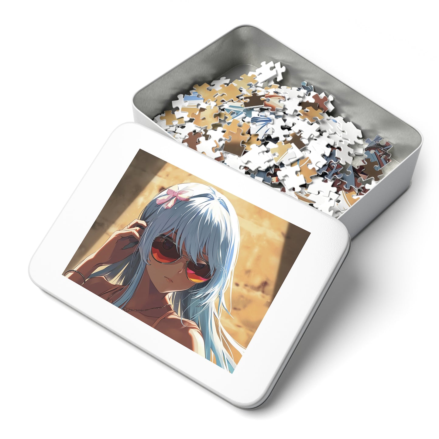 Sexy Anime Girl  Jigsaw Puzzle (30, 110, 252, 500,1000-Piece)