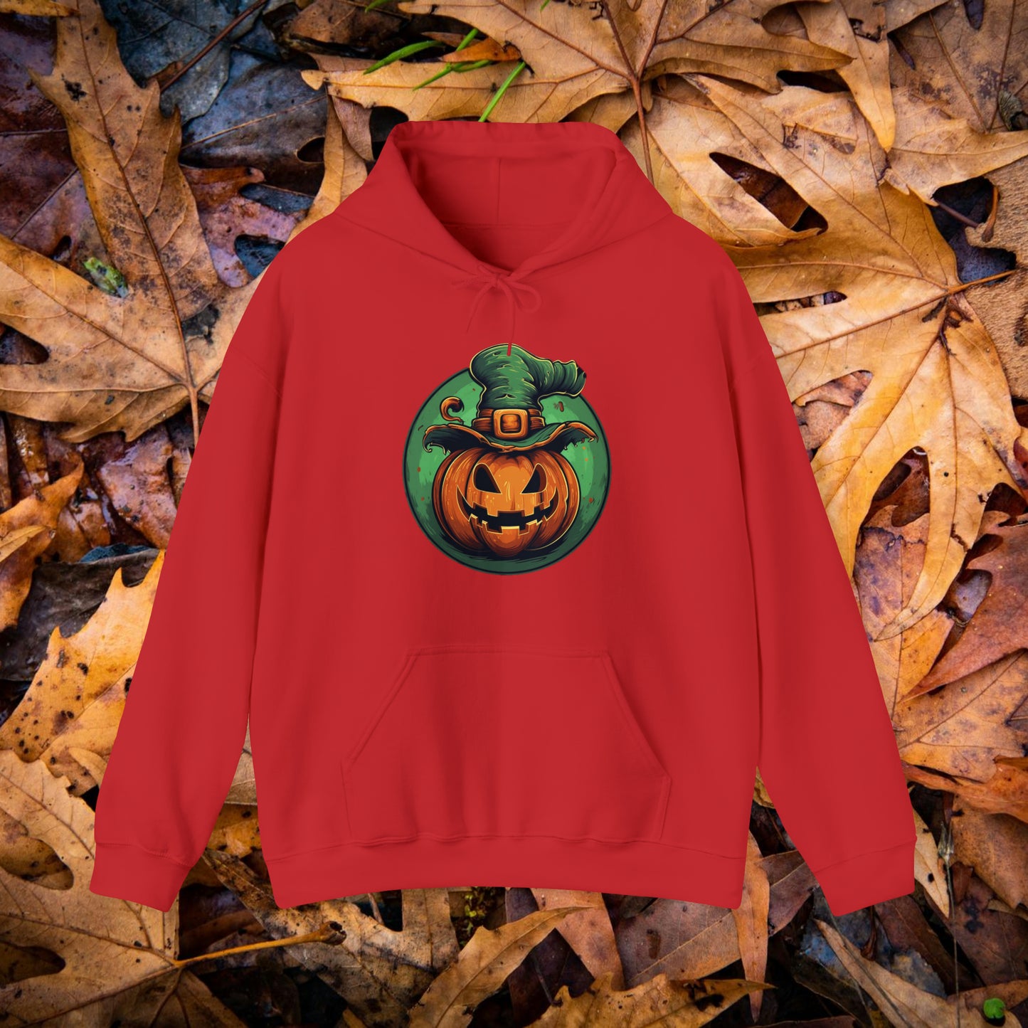 Pumpkin Head Hooded Sweatshirt
