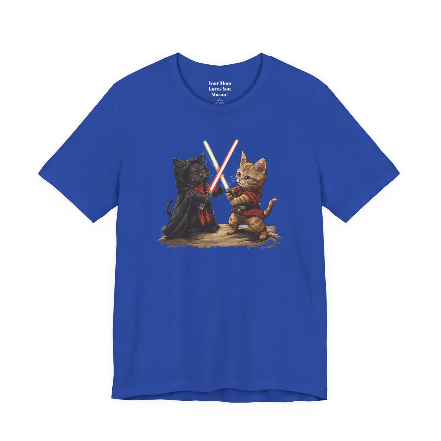 Kitty Star Wars Battle Unisex Jersey Short Sleeve Tee
