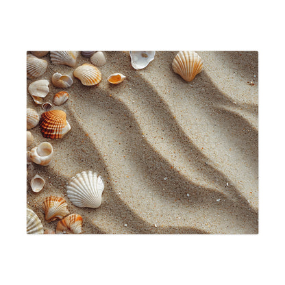 Sandy Beach Sea Shells  Jigsaw Puzzle (30, 110, 252, 500,1000-Piece)