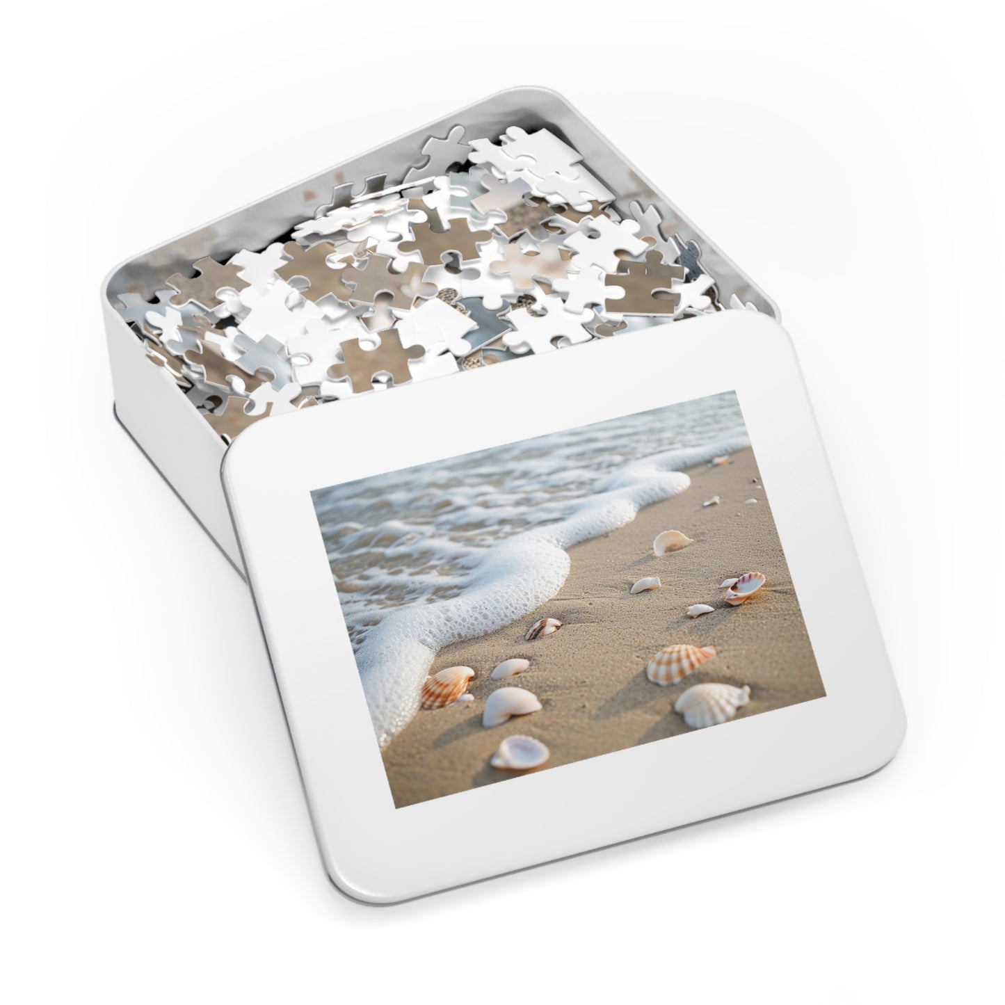 Sea Shells by the Sea Shore  Jigsaw Puzzle (30, 110, 252, 500,1000-Piece)