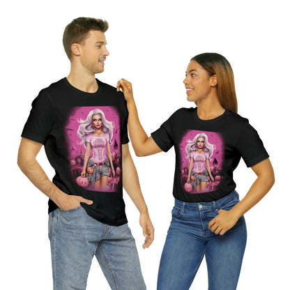 Barbie Girl Halloween Unisex Jersey Short Sleeve Tee