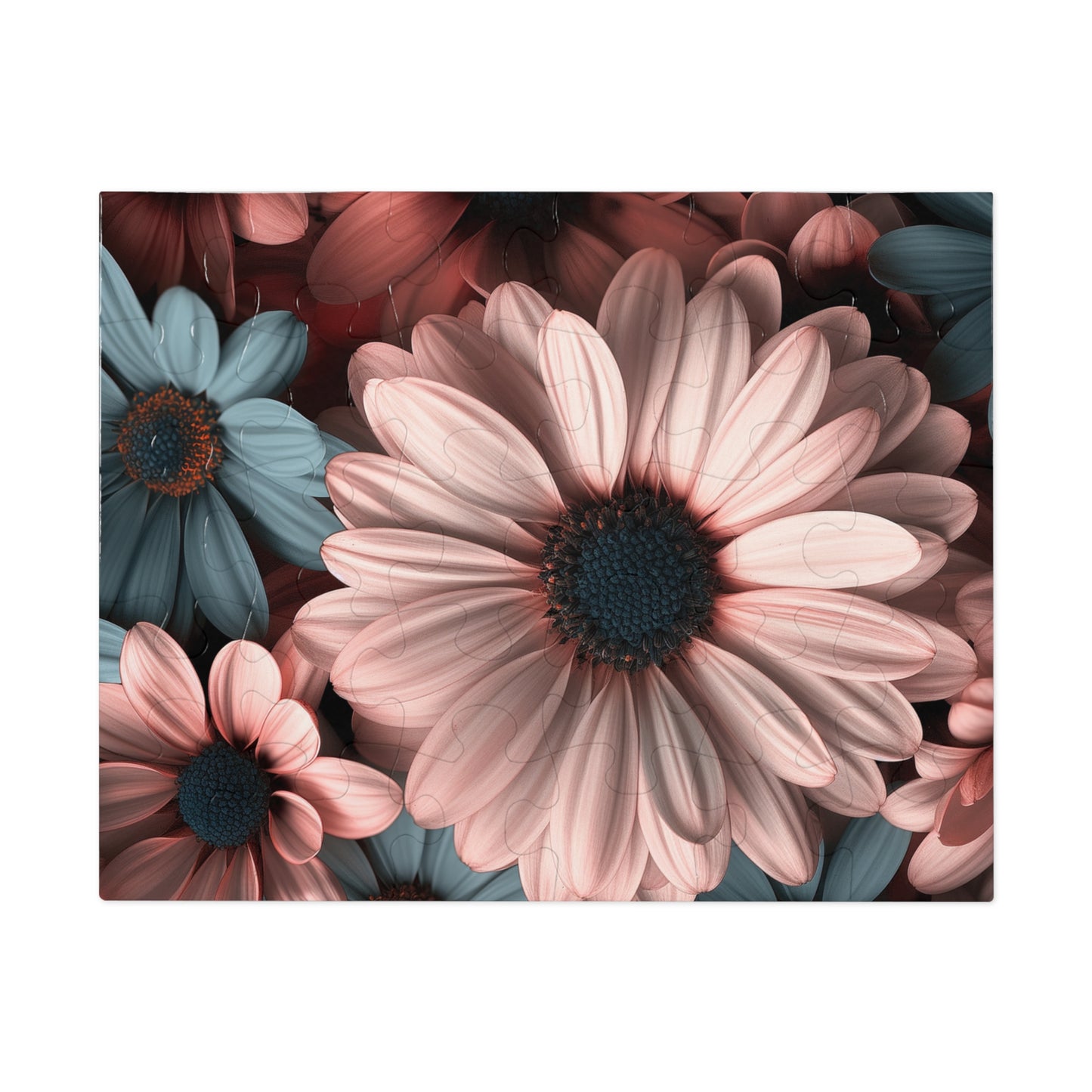 Pastel Daisies Jigsaw Puzzle (30, 110, 252, 500,1000-Piece)