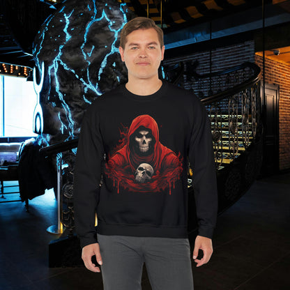 Evil Skeleton Heavy Blend™ Crewneck Sweatshirt