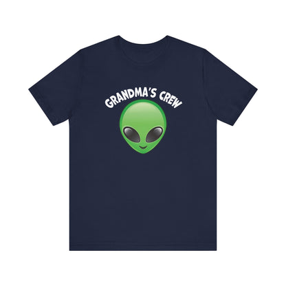 Grandma's Crew Alien  T-Shirt | Unisex Jersey Tee