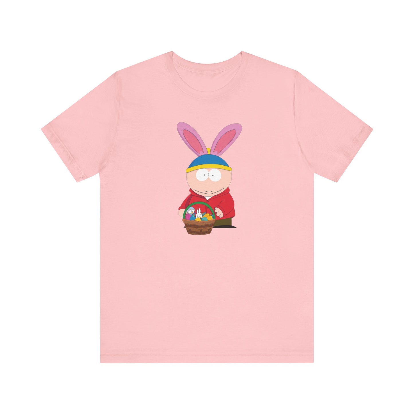 Easter Bunny Cartman   Unisex Jersey Short Sleeve Tee