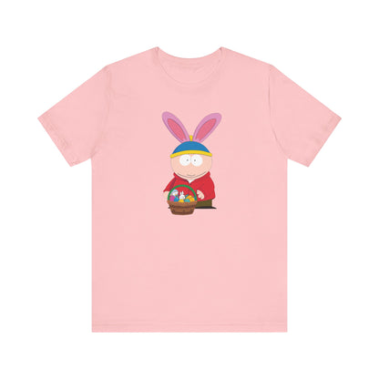 Easter Bunny Cartman   Unisex Jersey Short Sleeve Tee