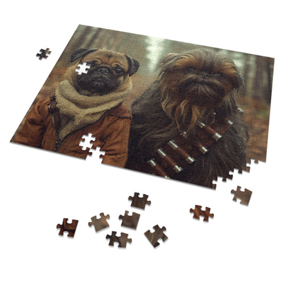 Dog Wars with Hans and Chewy Jigsaw Puzzle (30, 110, 252, 500,1000-Piece)