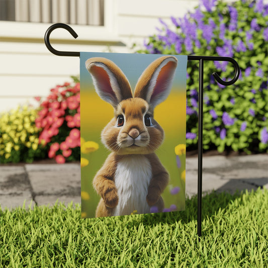 Sweet Spring Bunny  Garden & House Banner