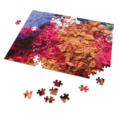 Colorful Powder  Jigsaw Puzzle (30, 110, 252, 500,1000-Piece)