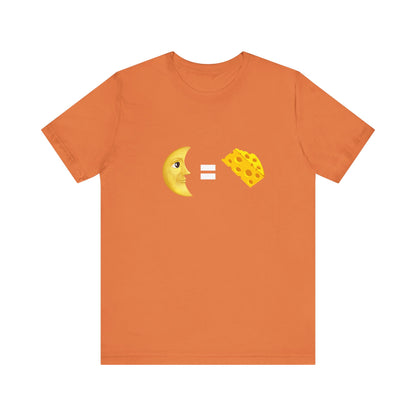 Moon = Cheese  Unisex Jersey Tee