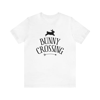 Bunny Crossing  Unisex Jersey Short Sleeve Tee