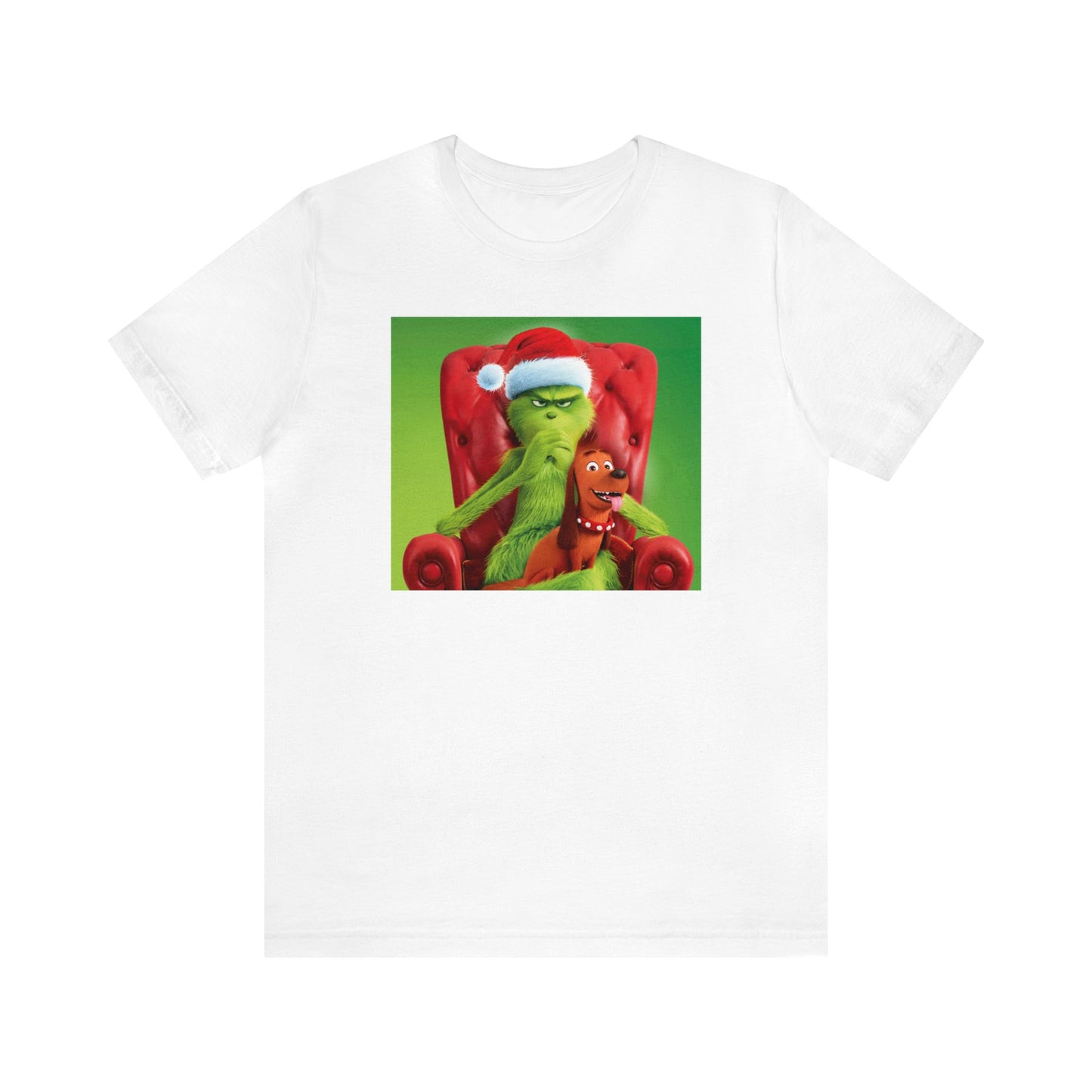 Mr Grinch and Max  Unisex Jersey Short Sleeve Tee