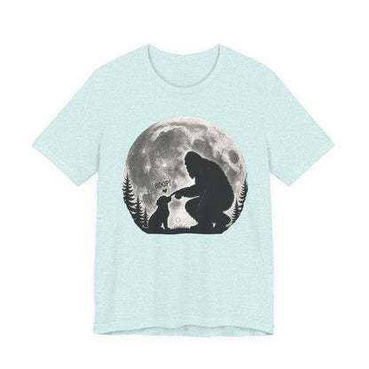 Bigfoot Boops Sweet Puppy Dog Unisex Jersey Short Sleeve Tee