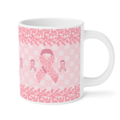 Breast Cancer Awareness Pink Ribbon Ceramic Mugs (11oz\15oz\20oz)