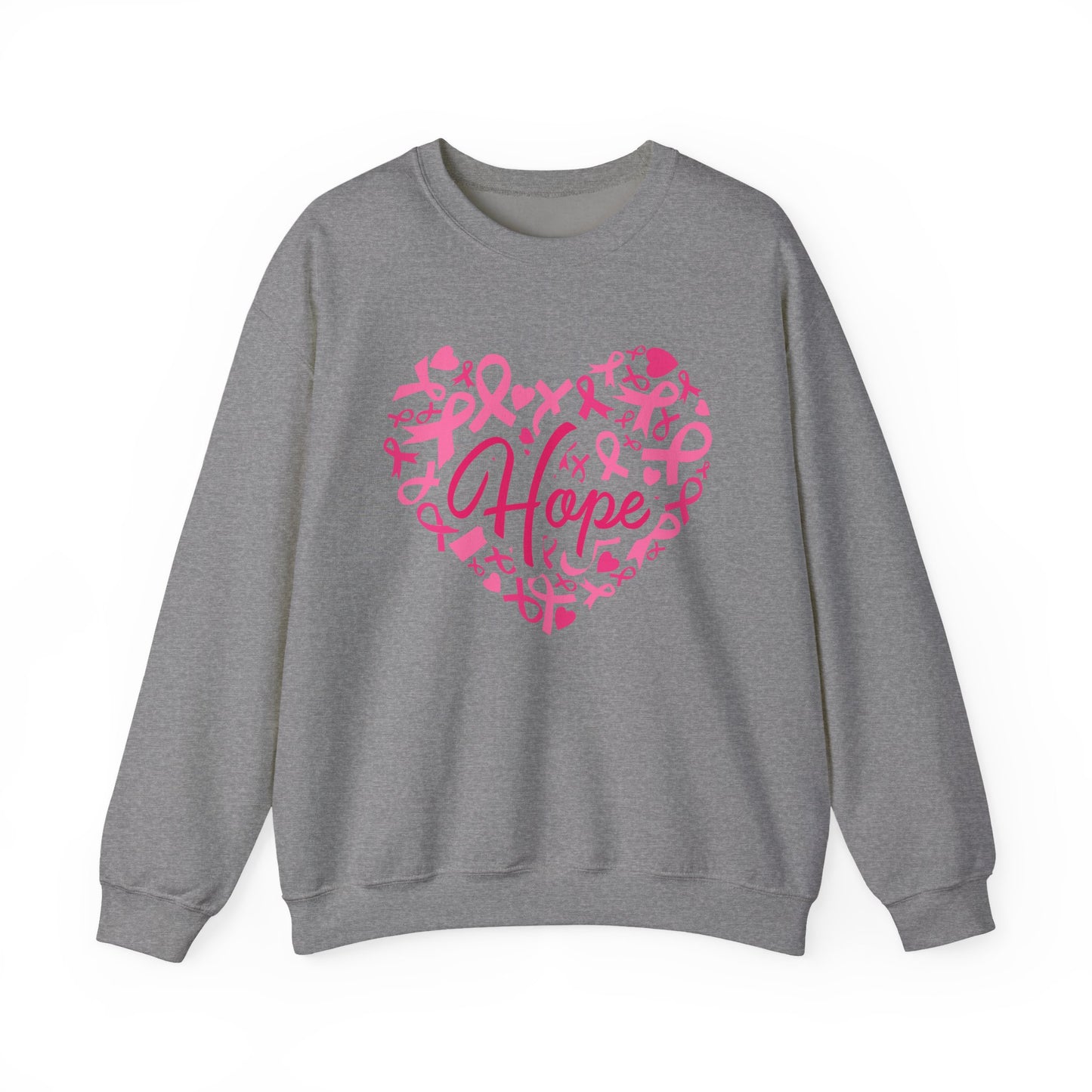 Hope Heart Breast Cancer Awareness Sweatshirt