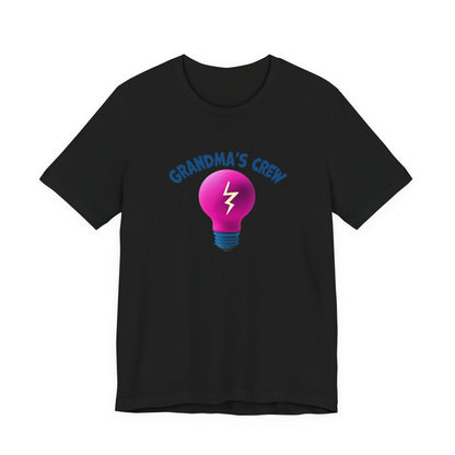 Grandma's Crew  Unisex Jersey Tee - Fun Gift for Grandparents
