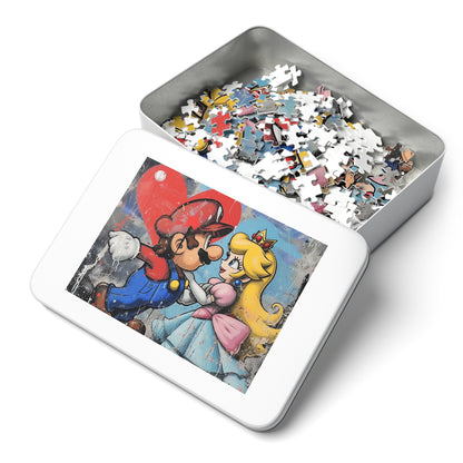 Mario and Princess Love Jigsaw Puzzle (30, 110, 252, 500,1000-Piece)