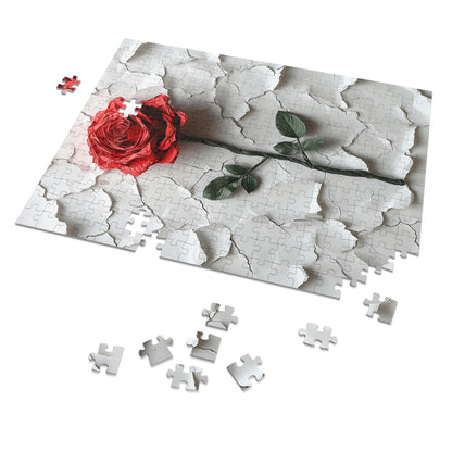 Paper Rose Jigsaw Puzzle (30, 110, 252, 500,1000-Piece)