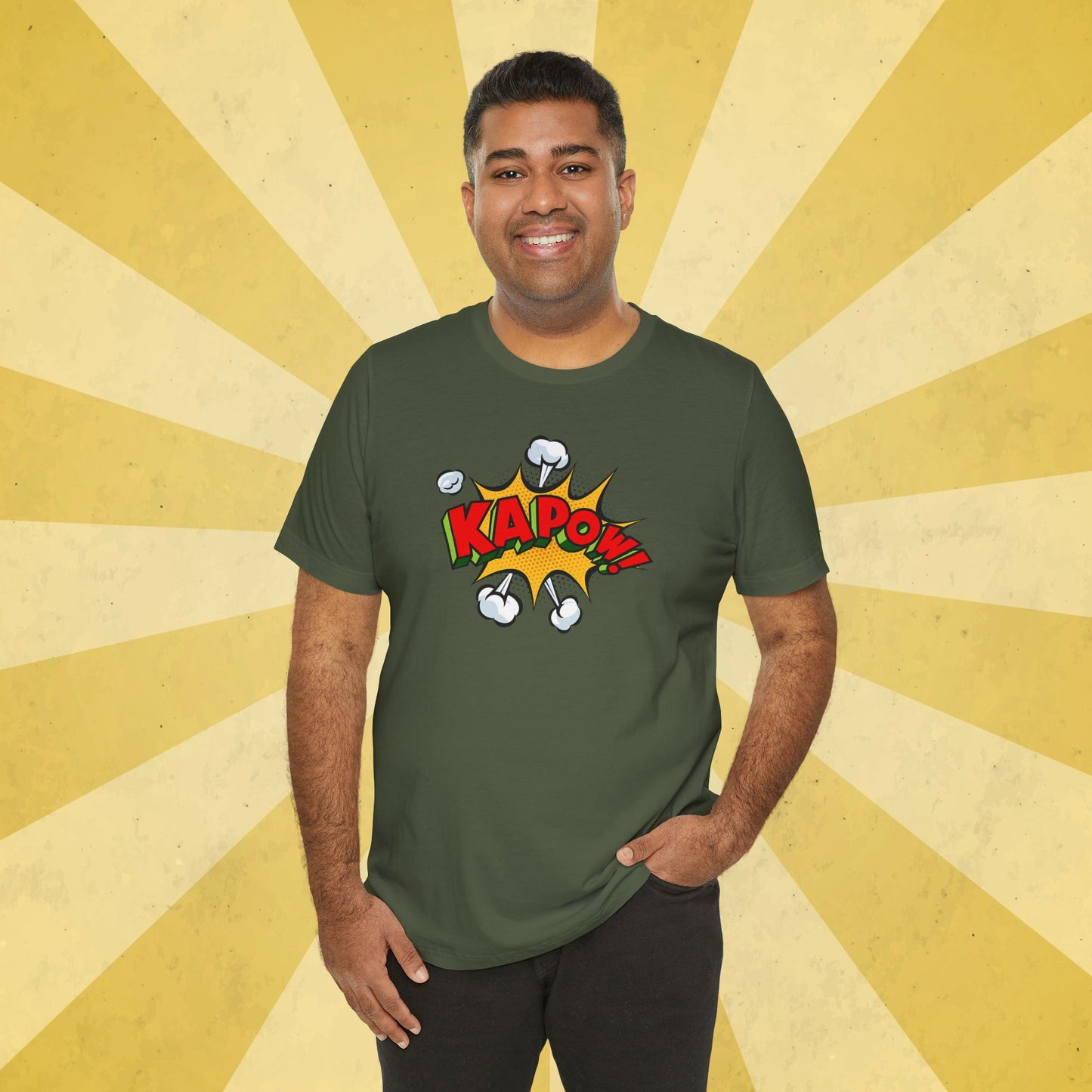 KAPOW! Graphic Unisex T-Shirt - Fun Comic Style Tee