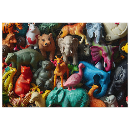 Toy Animals Jigsaw Puzzle (30, 110, 252, 500,1000-Piece)