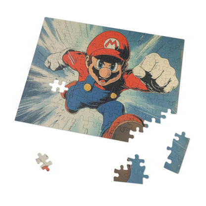 Mario Power Jigsaw Puzzle (30, 110, 252, 500,1000-Piece)