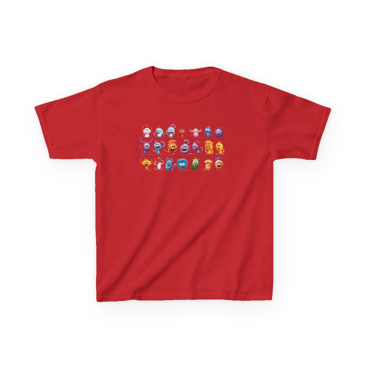 Super Cute Monsters, Halloween Tshirt, Funny Tshirts for Kids, Kids Heavy Cotton™ Tee