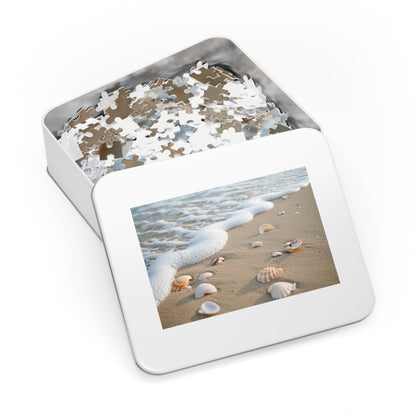 Sea Shells by the Sea Shore  Jigsaw Puzzle (30, 110, 252, 500,1000-Piece)