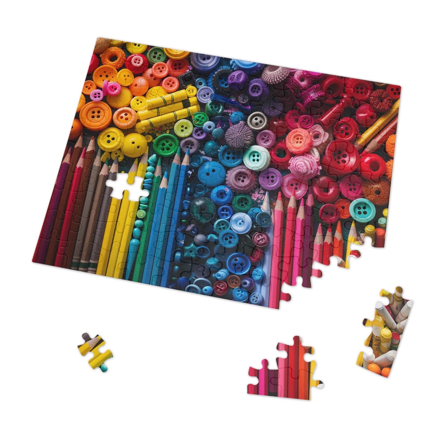 Colors! Jigsaw Puzzle (30, 110, 252, 500,1000-Piece)